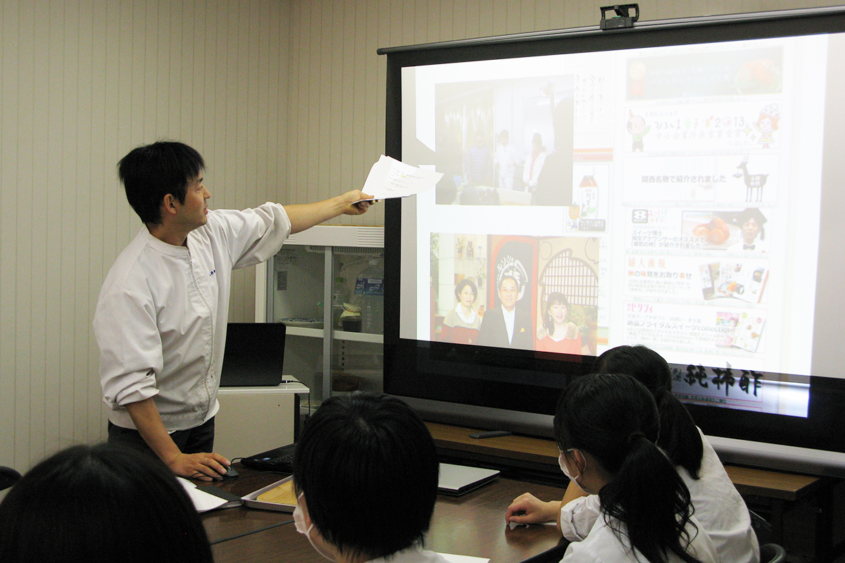 学校や地域での講演活動｜柿の専門